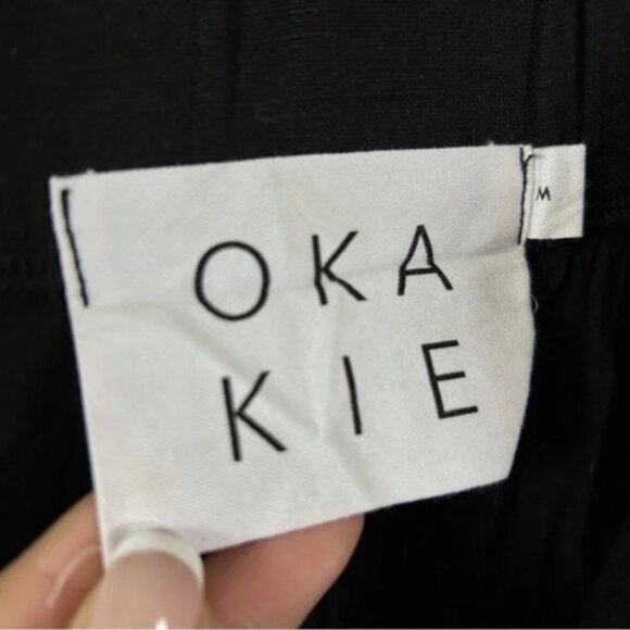 Okakie trousers black women size M - Picture 4 of 4